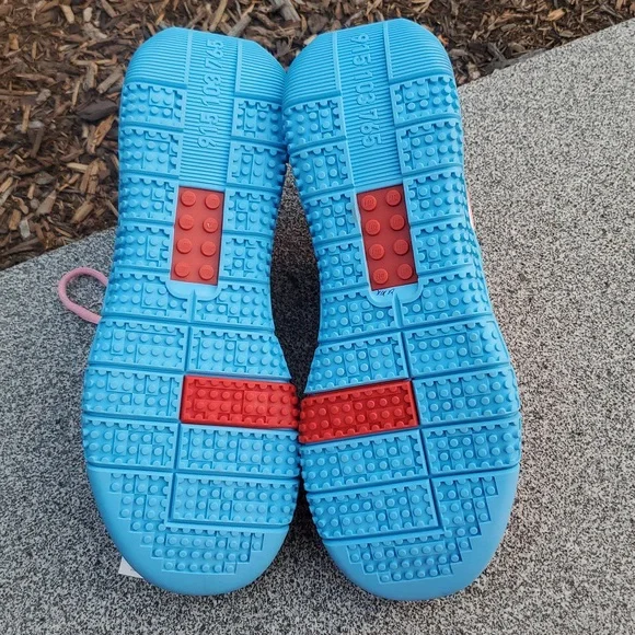 Adidas X LEGO Sport J Collaboration Running Shoes Size 8 - Picture 14 of 16